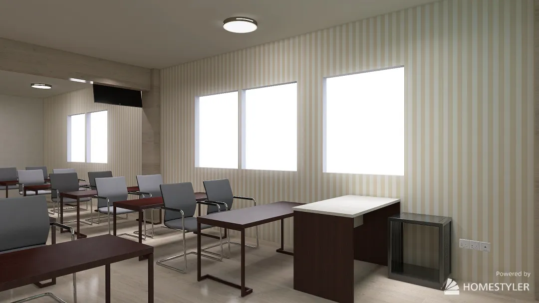 AURAPIN Clinic 3d design renderings