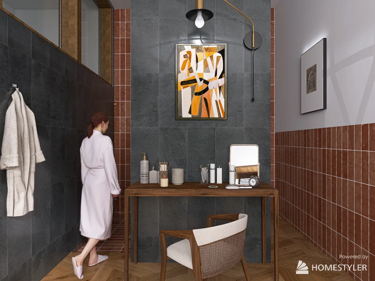 MasterBathroom 3d design renderings