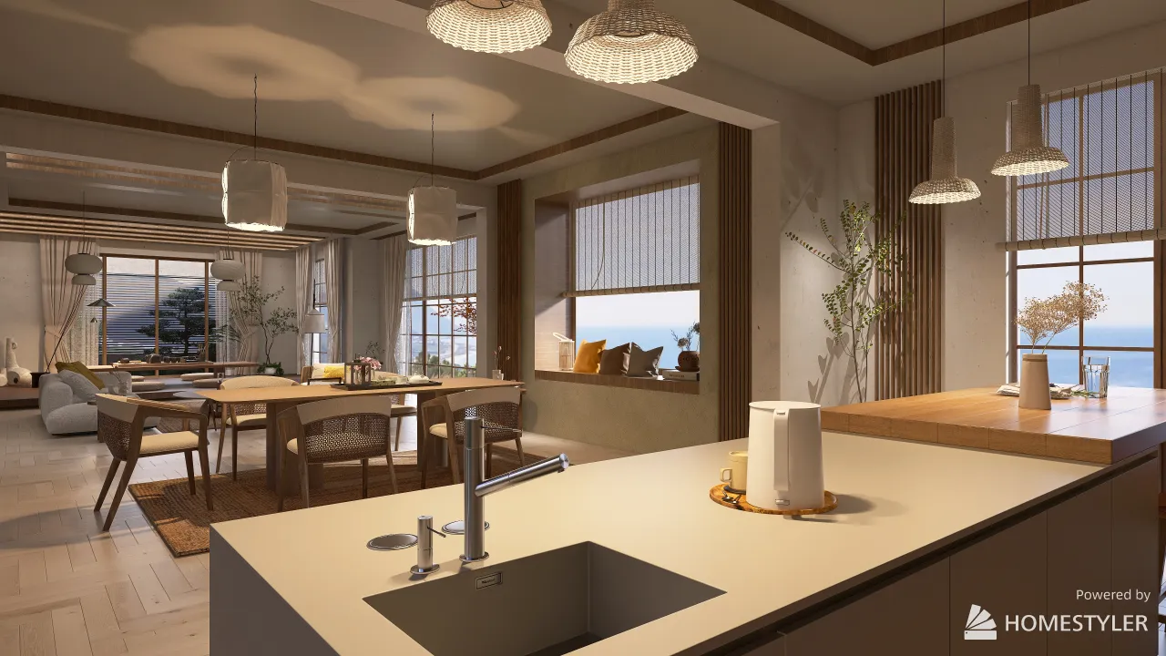 Kitchen 3d design renderings