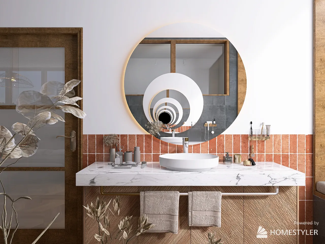 MasterBathroom 3d design renderings