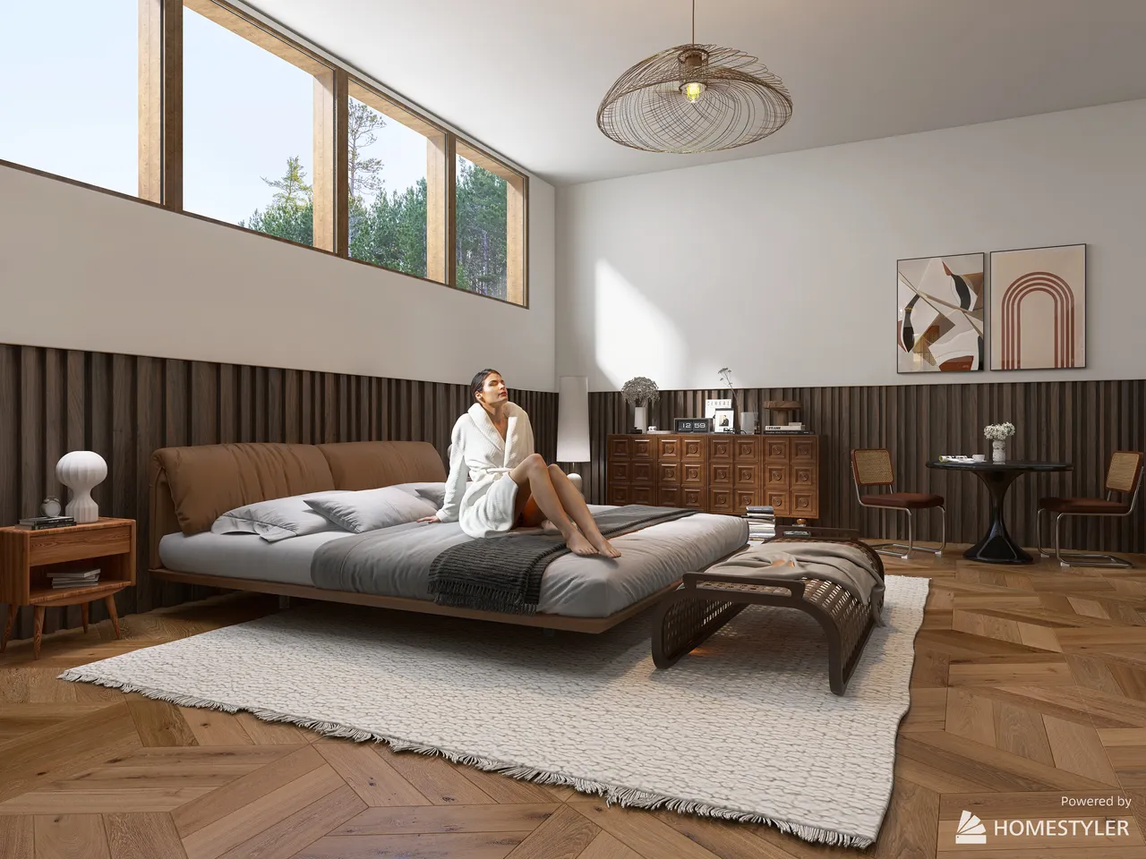 MasterBedroom 3d design renderings