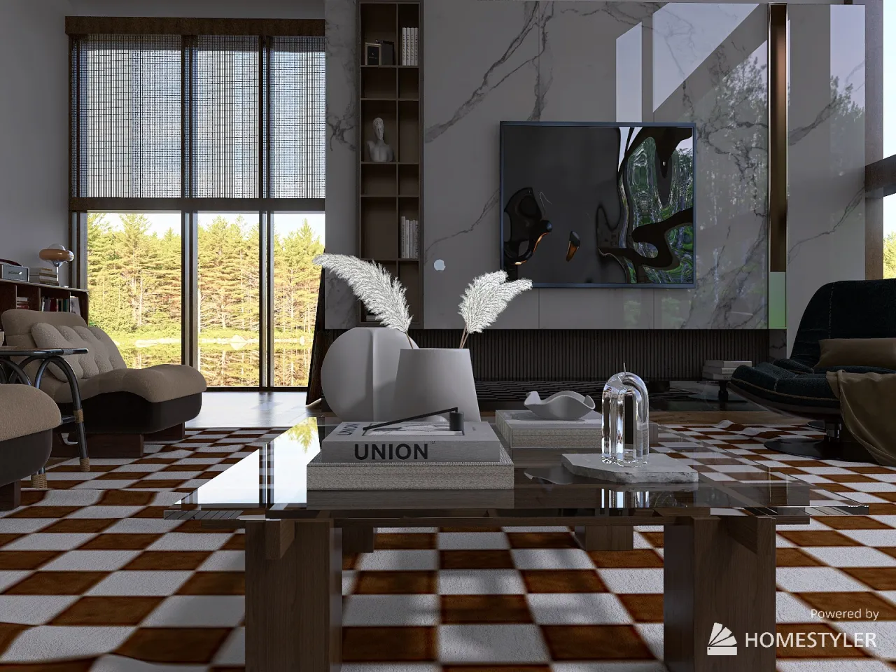 LivingRoom 3d design renderings