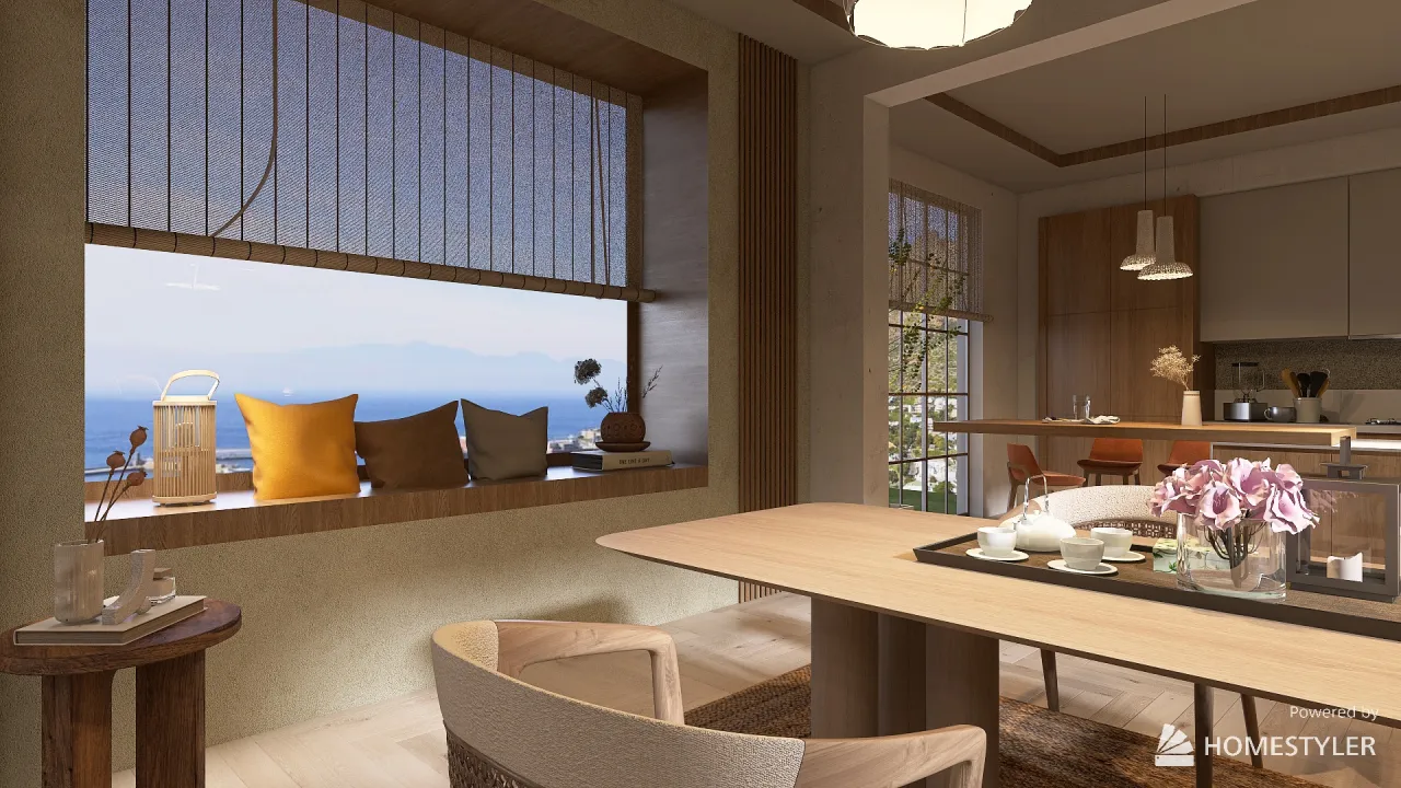 DiningRoom 3d design renderings