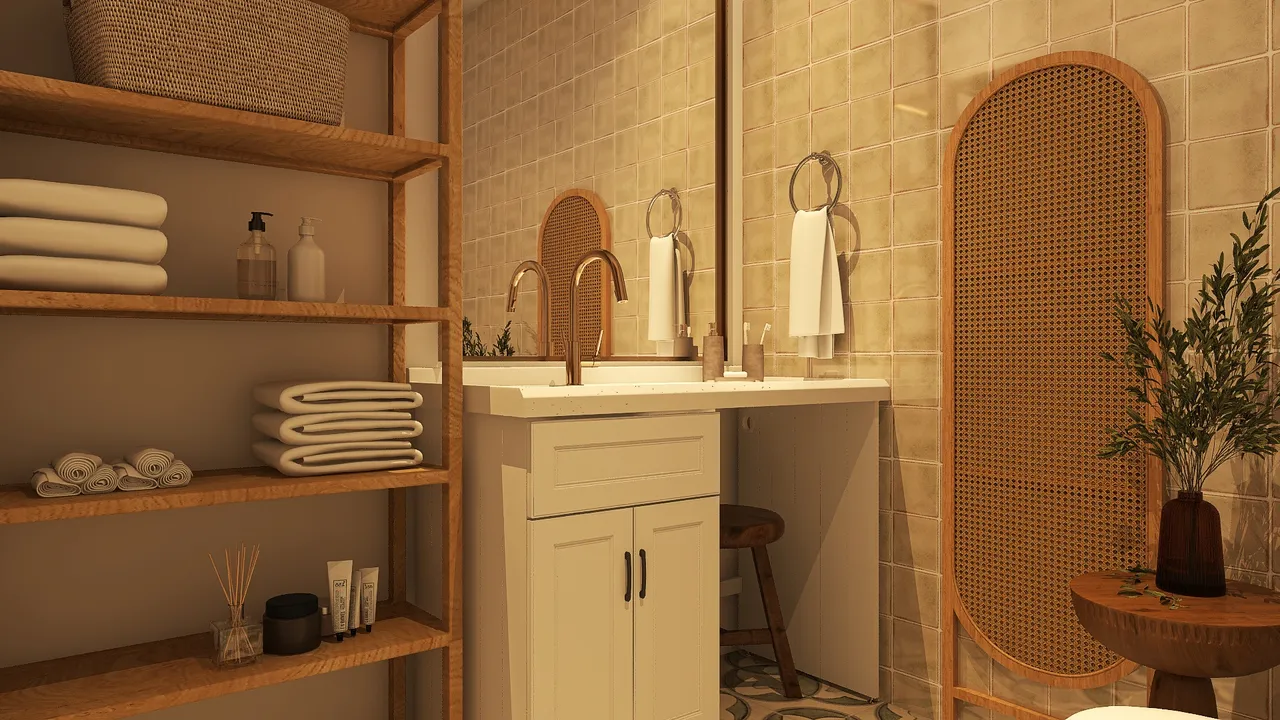 Bathroom 3d design renderings