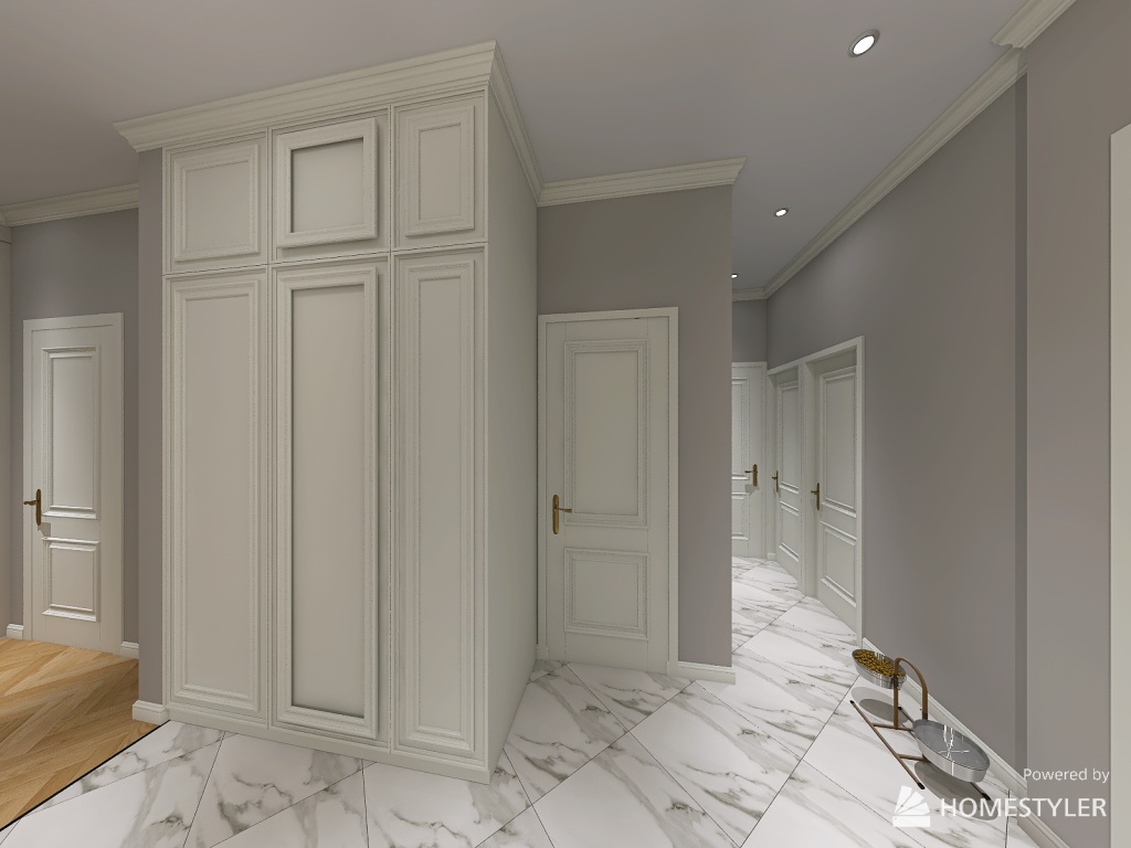 Hallway I Прихожая для Ксении 3d design renderings