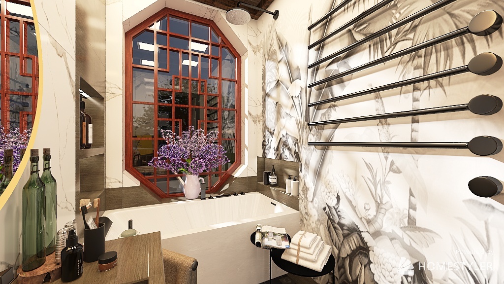 mini cottage 3d design renderings