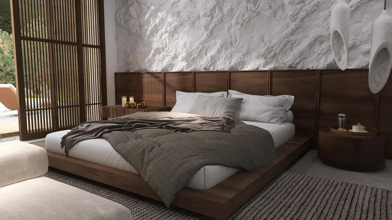 MasterBedroom 3d design renderings