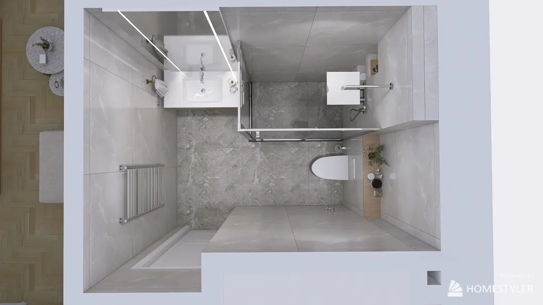 Кухня Вариант 5 Анна Сабуртало 3d design renderings