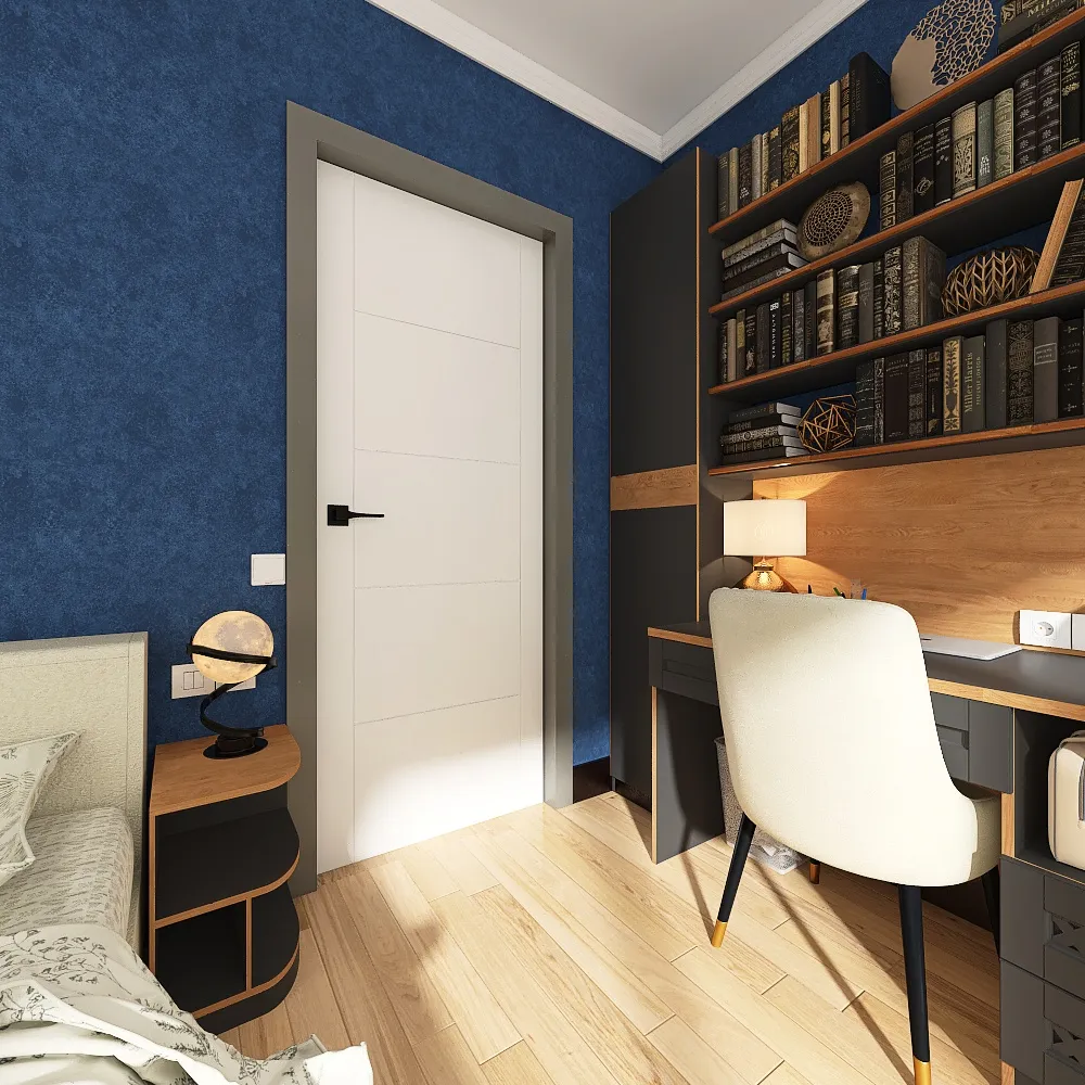 SecondBedroom 3d design renderings