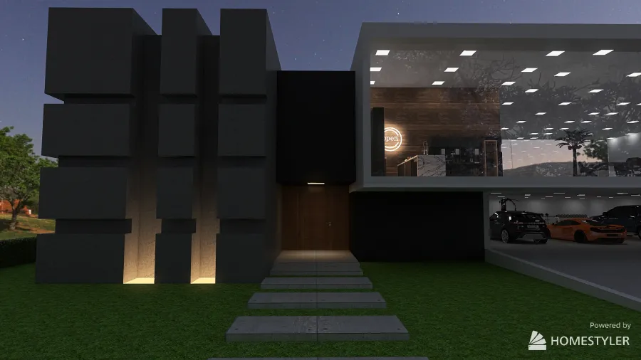 casa de un tutorial 1 3d design renderings