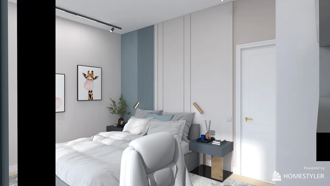 спальня Ago финиш 3d design renderings