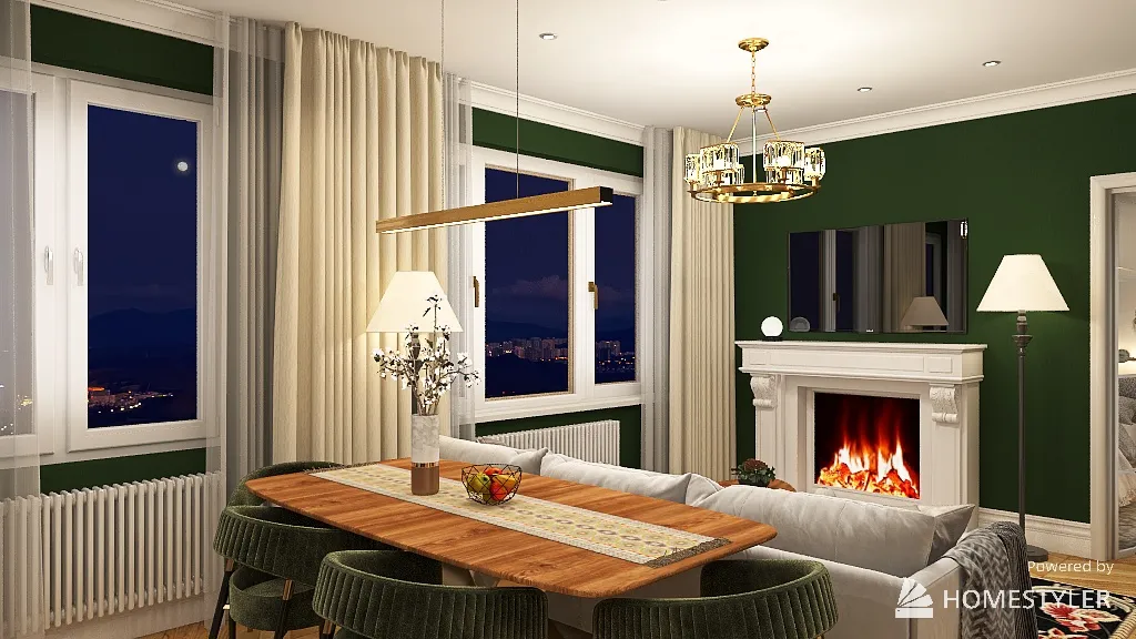 LivingRoom 3d design renderings