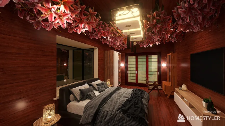 Japandi House 3d design renderings