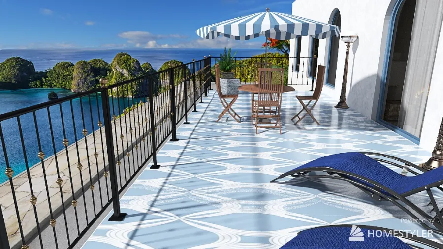 Maison de Provence 3d design renderings