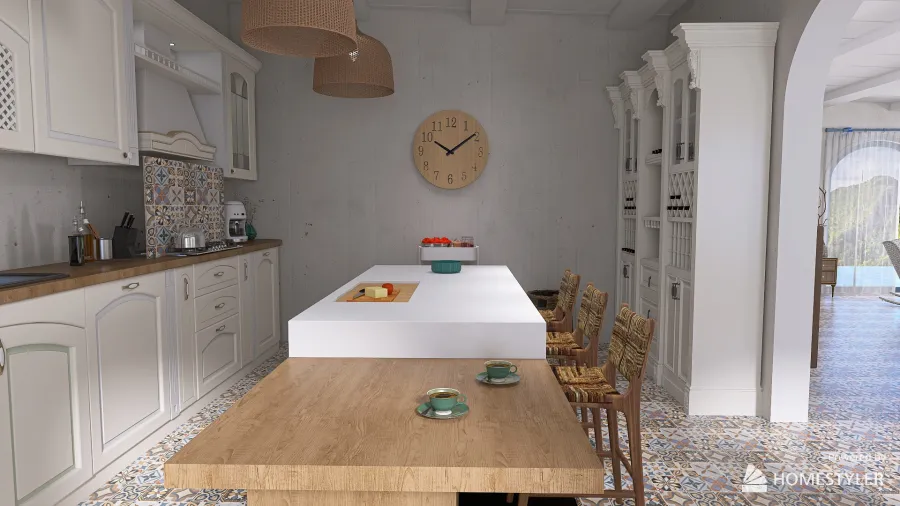 Maison de Provence 3d design renderings