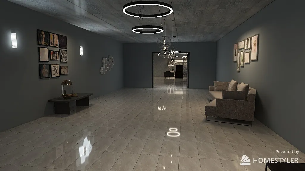 Casa Moderna, RESIVIDOR 3d design renderings