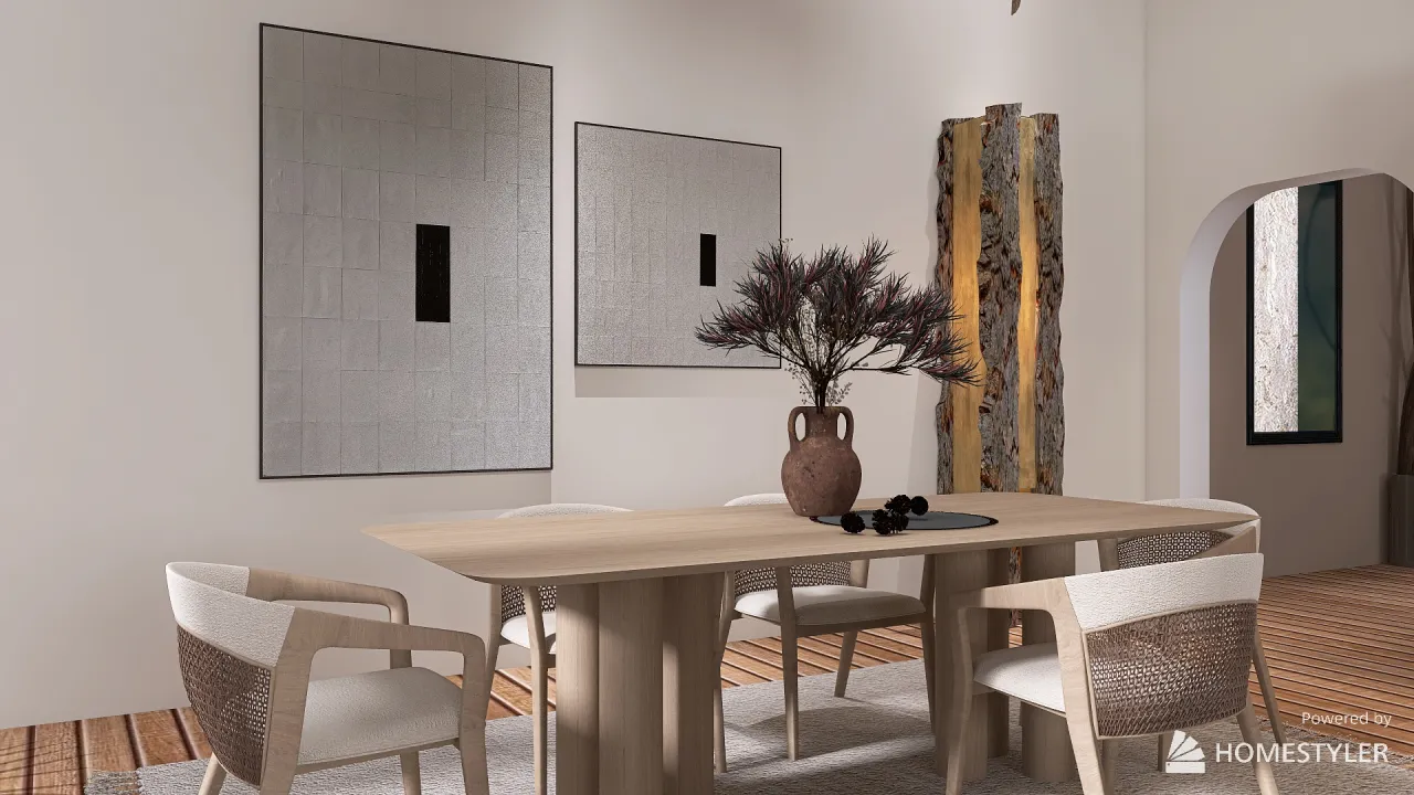 LivingDiningRoom 3d design renderings