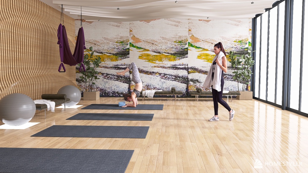 Raylton Yoga studio design ideas & pictures (135 sqm)-Homestyler