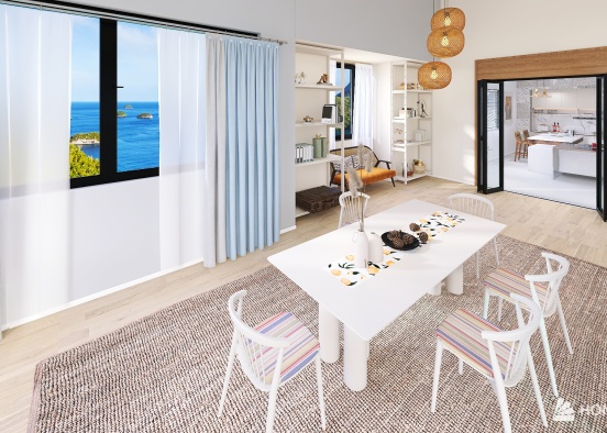 7 Modern Beach House Design Rendering