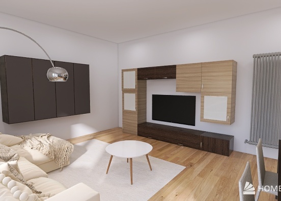 Living Room 3 Design Rendering