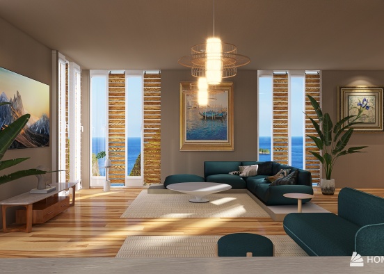 Copy of Coastal Livingroom Rendering del Progetto
