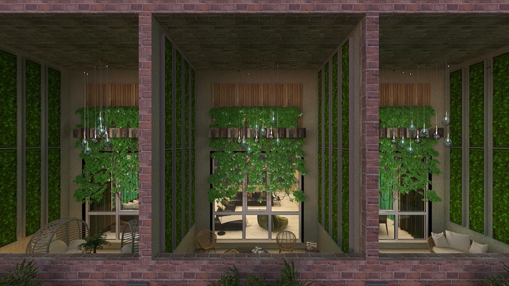 Vertical Farm Building 3d design renderings