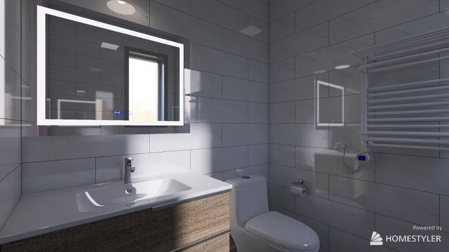 Fürdőszoba 3d design renderings