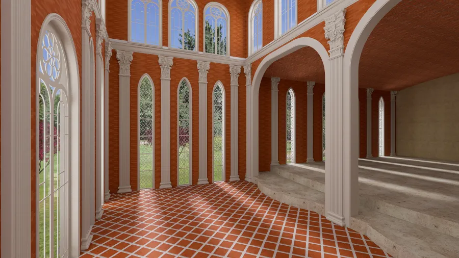 Venetian house 3d design renderings