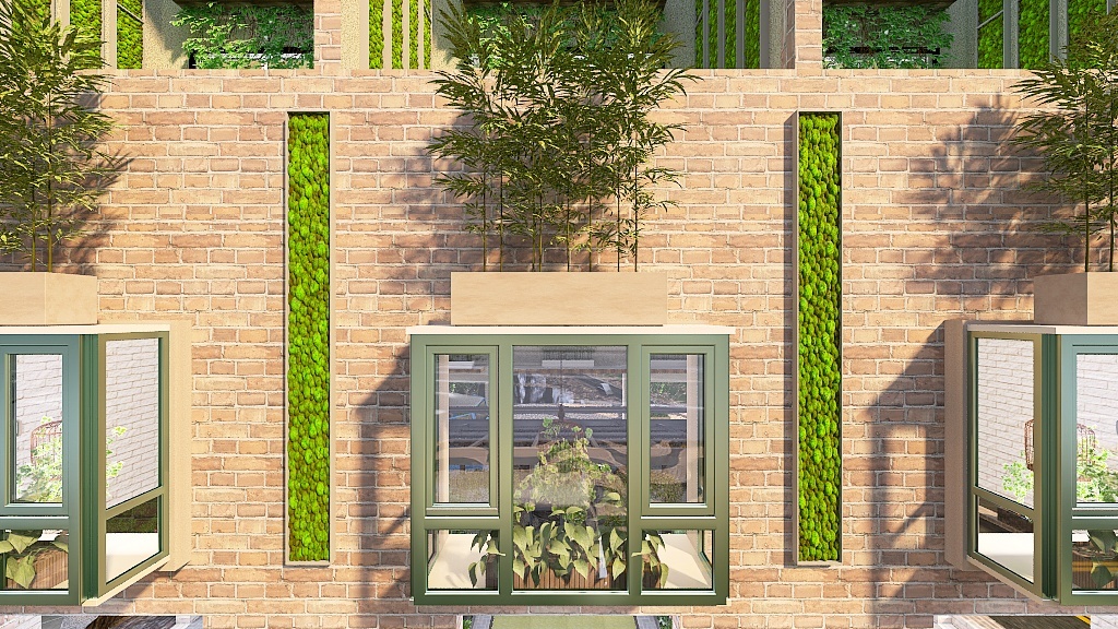 Vertical Farm Building 3d design renderings