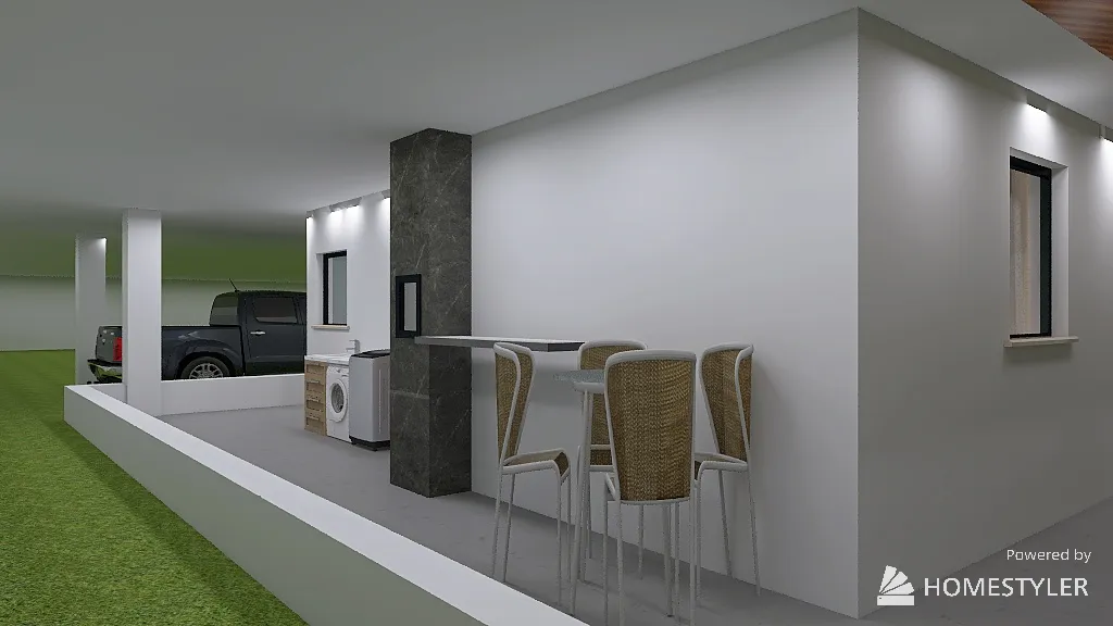 【System Auto-save】Casa Edinho / Michelly 3d design renderings