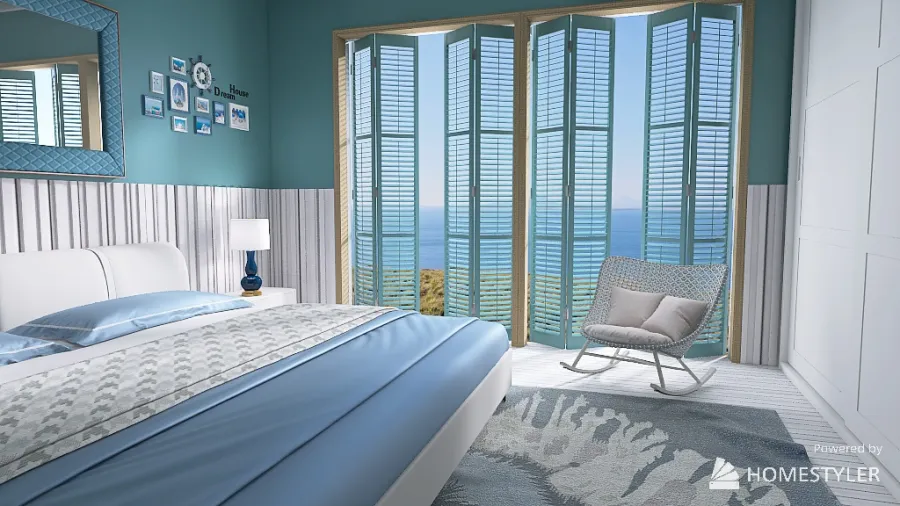 villa de vacance 3d design renderings