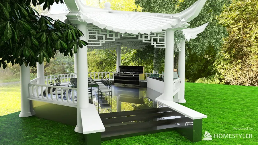 Кольровий дім 3d design renderings