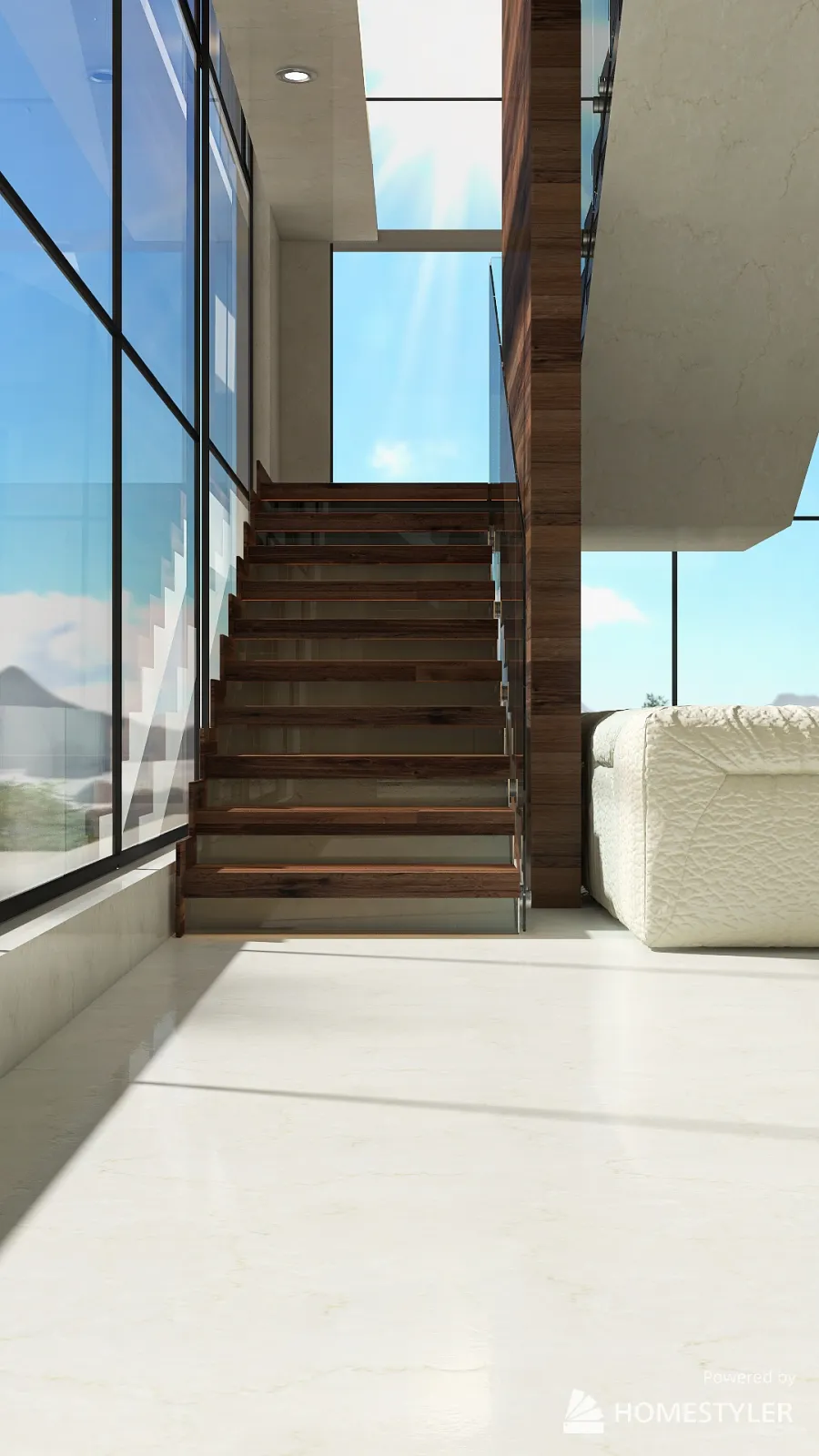 Modern Villa in the Caribbeans 3d design renderings