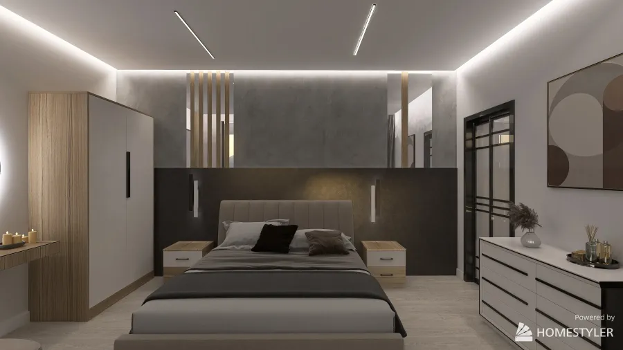 Главная спальня 3d design renderings