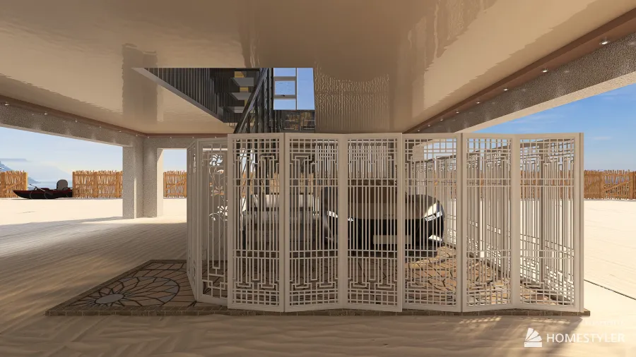 portico 3d design renderings