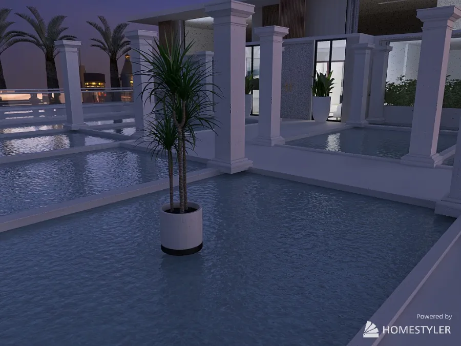 Villa De La Luxure 3d design renderings