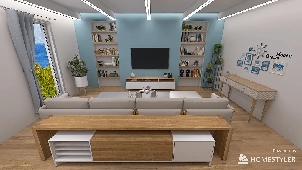 Coastal Living 3d design renderings