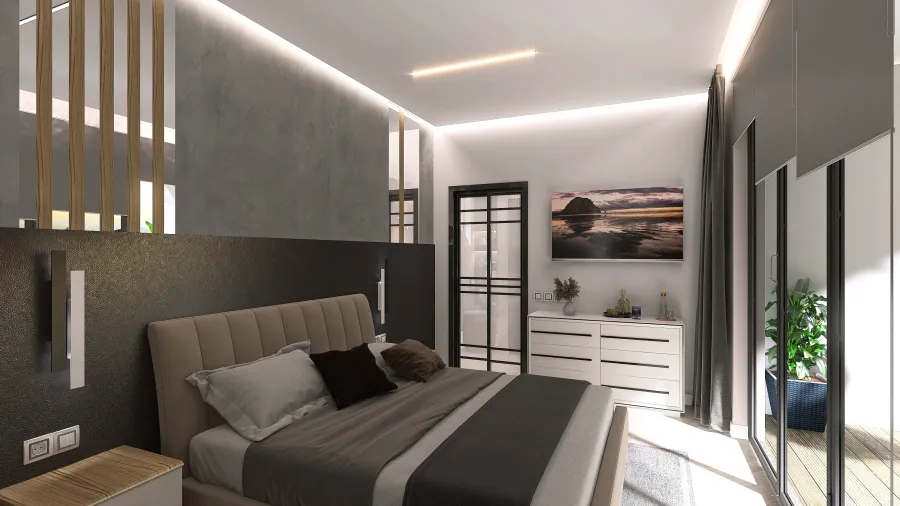 Главная спальня 3d design renderings