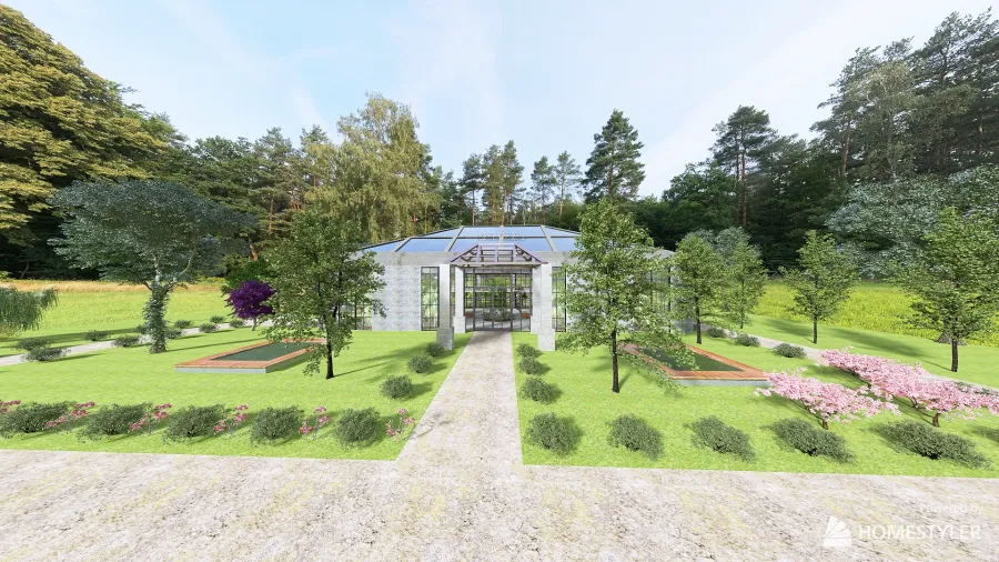 Botanical Garden 3d design renderings