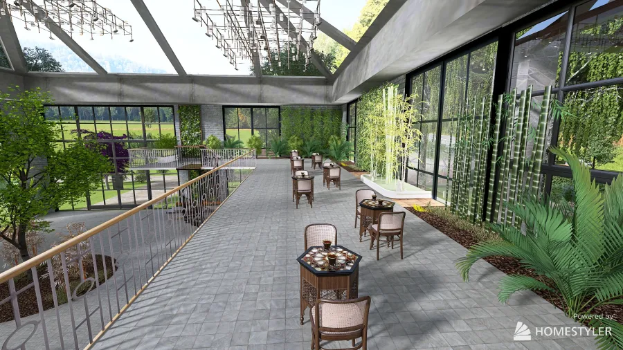 Botanical Garden 3d design renderings