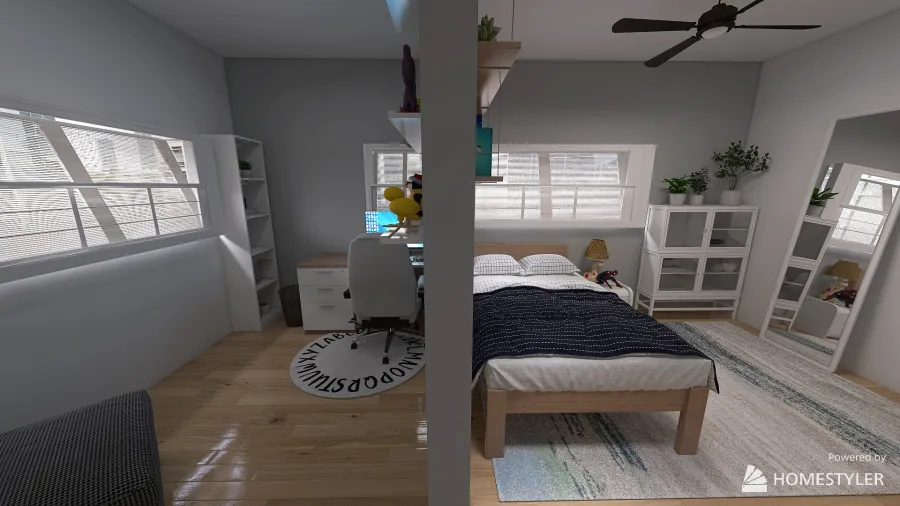 Adolescence Room 3d design renderings