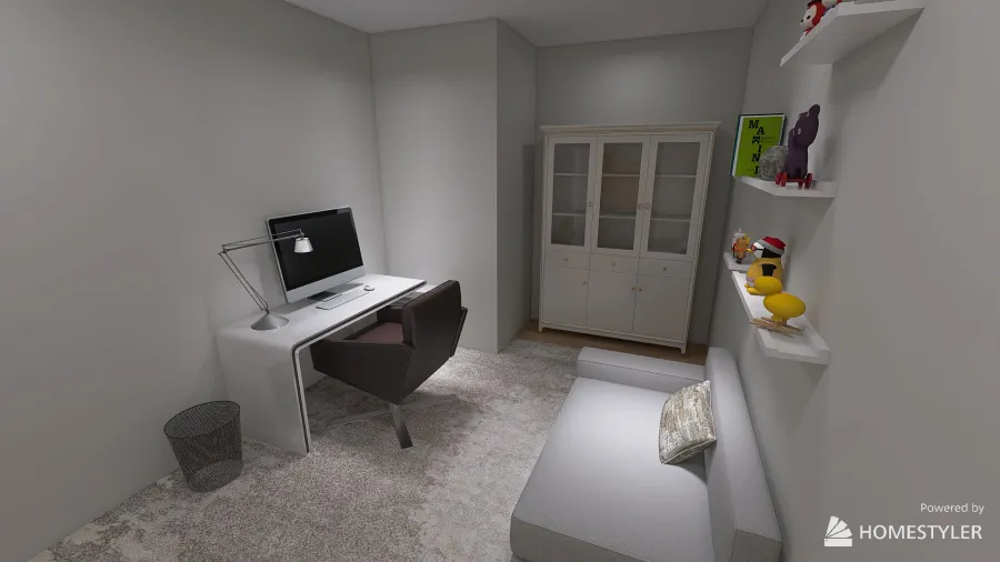 Office 3d design renderings
