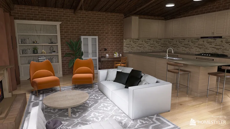 Guest Home 3d design renderings