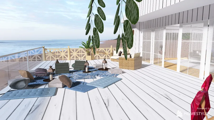 Summer by the Sea 3d design renderings