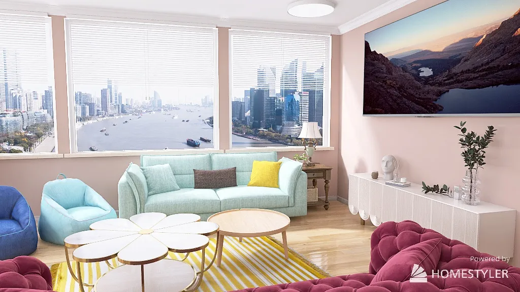 Soloist Apartment 3d design renderings