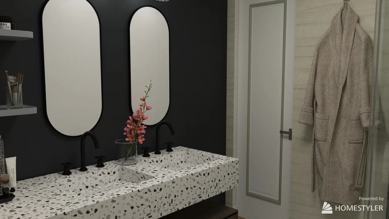 Bathroom 3d design renderings