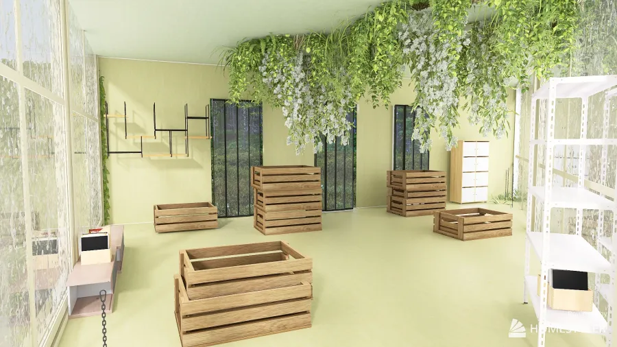 Storage Room 3d design renderings