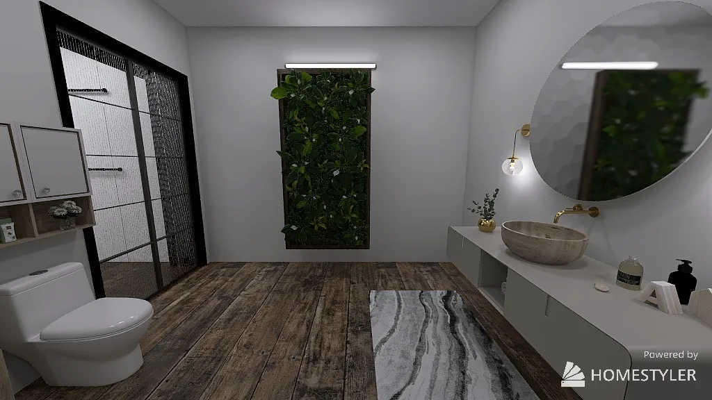 MasterBathroom 3d design renderings