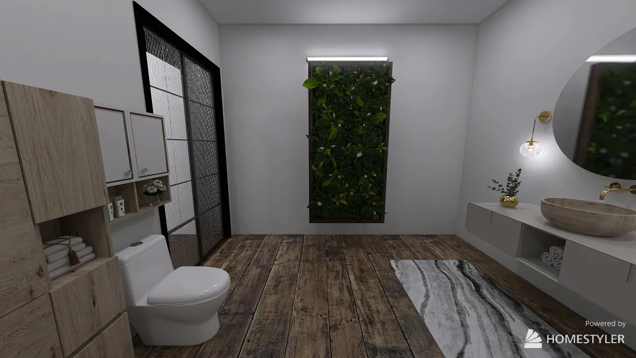 MasterBathroom 3d design renderings