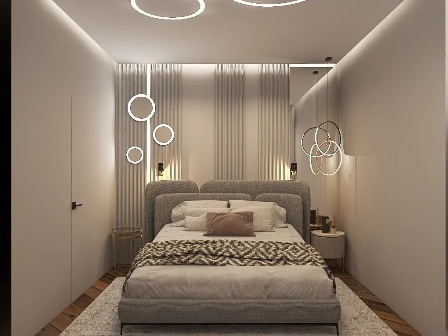 Спальня 3d design renderings